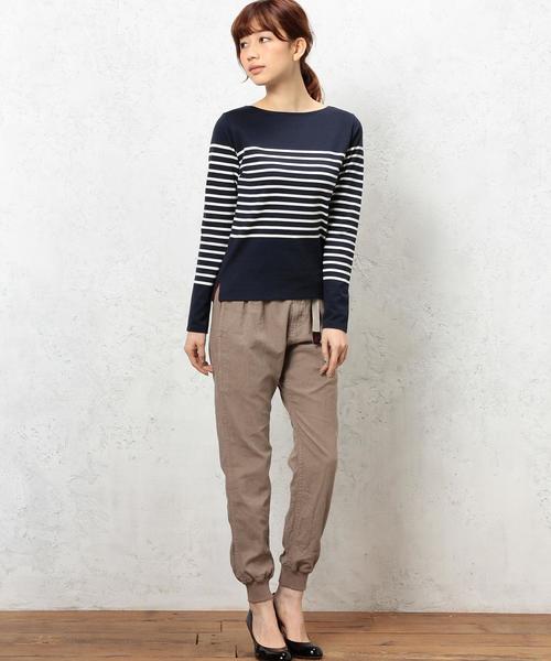 Gramicci（グラミチ）の「[グラミチ]GRAMICCI Li/C RIB パンツ ◆（その他パンツ・レディース・ブラック/ベージュ/オリーブ・フリー）」の16枚目の写真