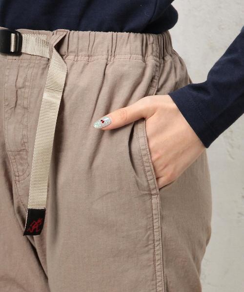 Gramicci（グラミチ）の「[グラミチ]GRAMICCI Li/C RIB パンツ ◆（その他パンツ・レディース・ブラック/ベージュ/オリーブ・フリー）」の9枚目の写真