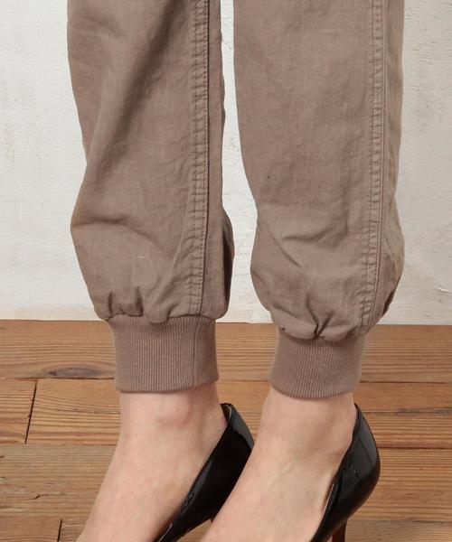 Gramicci（グラミチ）の「[グラミチ]GRAMICCI Li/C RIB パンツ ◆（その他パンツ・レディース・ブラック/ベージュ/オリーブ・フリー）」の11枚目の写真