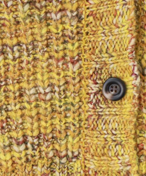 THE SHOP TK （ザ ショップ ティーケー ）の「◆【洗える】ミックスカラーニットカーディガン（カーディガン/ボレロ・レディース・オレンジ系その他5/ブルー系3/イエロー系3・12）」の21枚目の写真