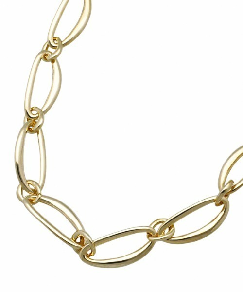 EIMY ISTOIRE（エイミーイストワール）の「オーバルチェーンネックレス（ネックレス・レディース・ゴールド・FREE）」の2枚目の写真