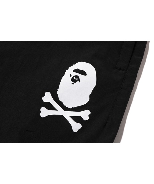 A BATHING APE（アベイシングエイプ）の「APE CROSSBONE TRACK PANTS M（その他パンツ・メンズ・ブラック/オリーブ・X-LARGE/SMALL/XX-LARGE/MEDIUM/LARGE）」の4枚目の写真