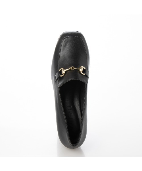 Elvis Luce（エルビスルーチェ）の「ElvisLuce(エルビスルーチェ)ビット付きチャンキーヒールローファー（パンプス・レディース・ブラック/ブラック系その他/ダークブラウン・M/S/L/LL）」の12枚目の写真