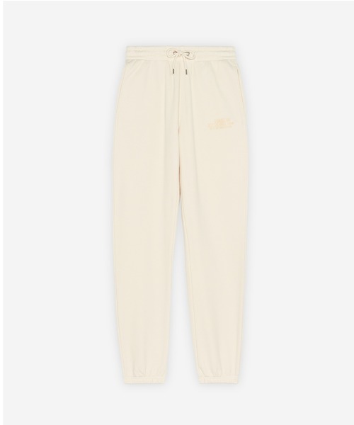 Maison Kitsune（メゾンキツネ）の「RUE RICHELIEU DRAWSTING REGULAR JOG PANTS（スウェットパンツ・レディース・ブラック/キナリ・S/M/L）」の2枚目の写真