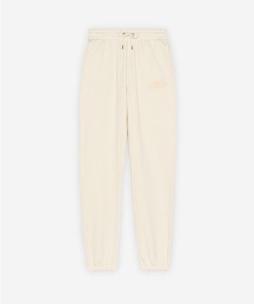 Maison Kitsune（メゾンキツネ）の「RUE RICHELIEU DRAWSTING REGULAR JOG PANTS（スウェットパンツ・レディース・ブラック/キナリ・S/M/L）」の5枚目の写真