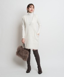 Mystrada（マイストラーダ）の「ツイードミニジャンスカ（ワンピース