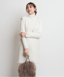 Mystrada（マイストラーダ）の「ツイードミニジャンスカ（ワンピース