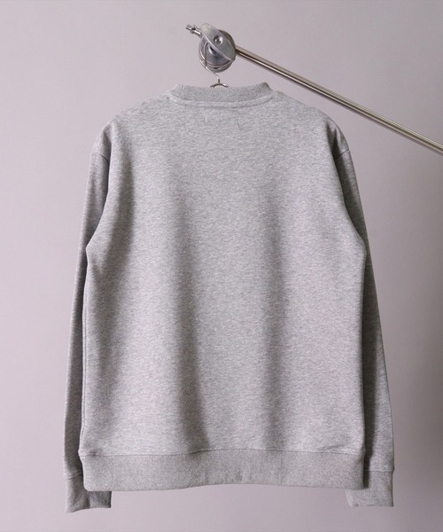 LUXE/R(ラグジュ)の「(RM)【ユニセックス】【LUXE/R】バッグ付き ボア & くまさん ワッペン スウェット プルオーバー(スウェット・メンズ・ホワイト/ブラック/グレー・MEDIUM/LARGE)」の5枚目の写真