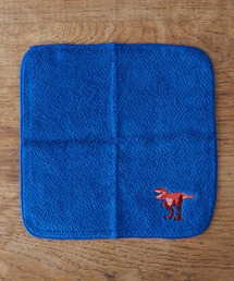 タオルハンカチ　バス&恐竜　18cm ハンドタオル BIRTHDAY BAR（バースデイバー）の「恐竜タオルハンカチ（ハンカチ