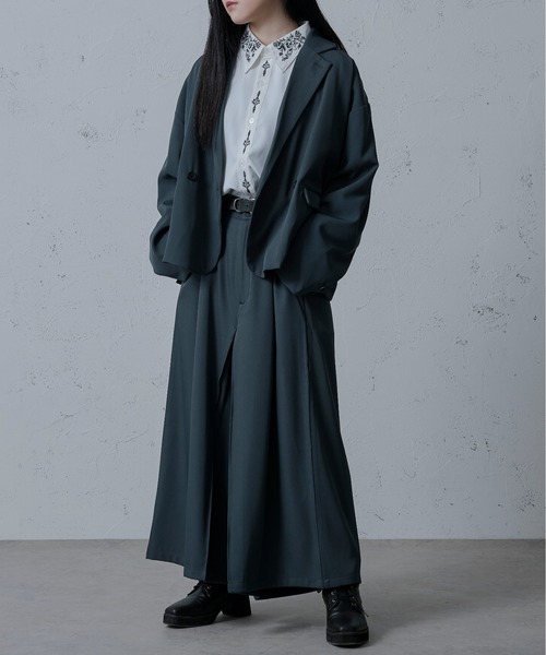 Ellno Loset(エルノロゼット)の「スリットスカンツ(その他パンツ・メンズ・ブラック/ダークブルー・MEDIUM/LARGE/SMALL)」の21枚目の写真