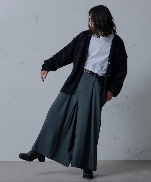 Ellno Loset(エルノロゼット)の「スリットスカンツ(その他パンツ・メンズ・ブラック/ダークブルー・MEDIUM/LARGE/SMALL)」の16枚目の写真