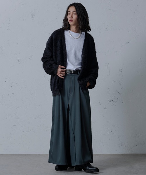 Ellno Loset(エルノロゼット)の「スリットスカンツ(その他パンツ・メンズ・ブラック/ダークブルー・MEDIUM/LARGE/SMALL)」の18枚目の写真