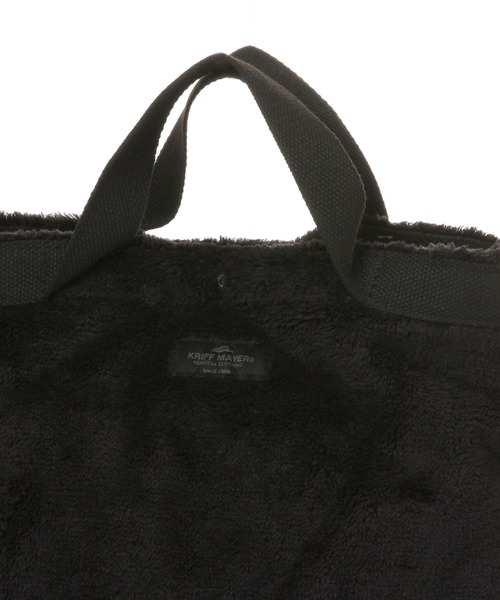KRIFF MAYER(クリフメイヤー)の「【KRIFF MAYER(クリフメイヤー)】別注ボア2WAY BAG(ショルダーバッグ・メンズ・ブラック/ベージュ・FREE)」の12枚目の写真