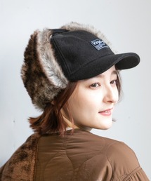 14+ | メルトンタグ付きフライトキャップ(キャップ)