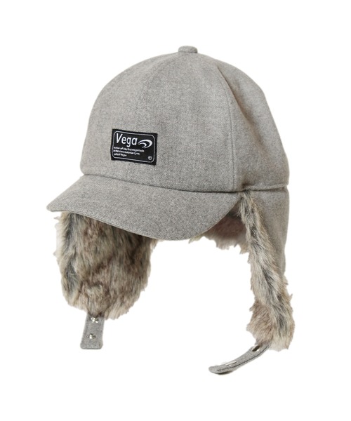 14+（イチヨンプラス）の「メルトンタグ付きフライトキャップ（キャップ・レディース・ブラウン/グレー/ブラック/アイボリー・FREE）」の13枚目の写真