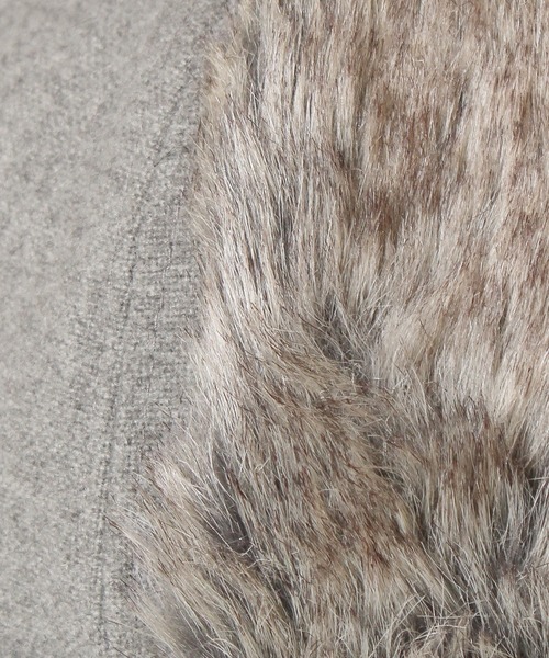 14+（イチヨンプラス）の「メルトンタグ付きフライトキャップ（キャップ・レディース・ブラウン/グレー/ブラック/アイボリー・FREE）」の14枚目の写真