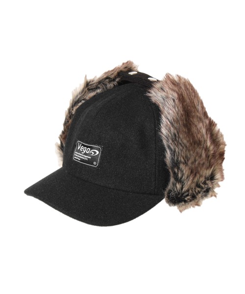 14+（イチヨンプラス）の「メルトンタグ付きフライトキャップ（キャップ・レディース・ブラウン/グレー/ブラック/アイボリー・FREE）」の17枚目の写真