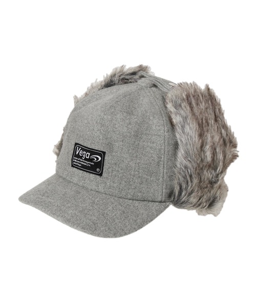 14+（イチヨンプラス）の「メルトンタグ付きフライトキャップ（キャップ・レディース・ブラウン/グレー/ブラック/アイボリー・FREE）」の18枚目の写真