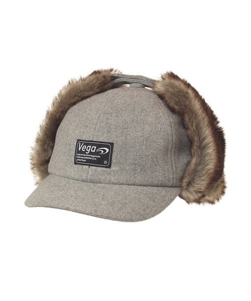 メルトンタグ付きフライトキャップ