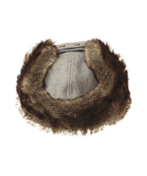 メルトンタグ付きフライトキャップ