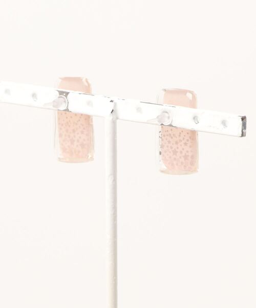 tone(トーン)の「【kun】大人かわいいシンプルピアス(MA)(ピアス(両耳用)・レディース・ピンクベージュ・FREE)」の2枚目の写真