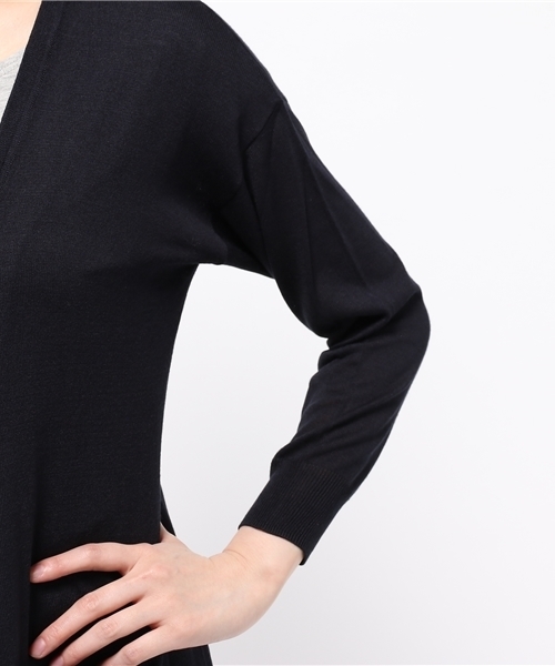 CIAOPANIC（チャオパニック）の「【Ciaopanic】　多機能糸longVC/D（カーディガン/ボレロ・レディース・オフホワイト/ブルー/ネイビー・FREE）」の9枚目の写真