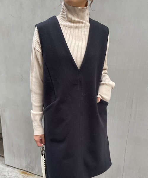 CAPRICIEUX LE'MAGE（カプリシューレマージュ）の「【WEB限定】ミニジャンスカ（ワンピース・レディース・ブラック/ブラウン・FREE）」の19枚目の写真