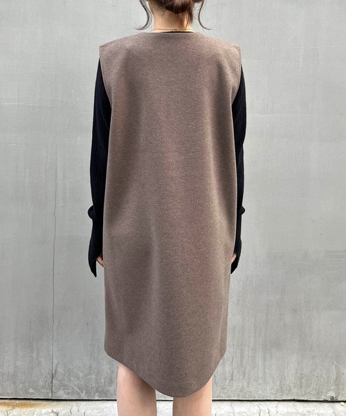 CAPRICIEUX LE'MAGE（カプリシューレマージュ）の「【WEB限定】ミニジャンスカ（ワンピース・レディース・ブラック/ブラウン・FREE）」の9枚目の写真