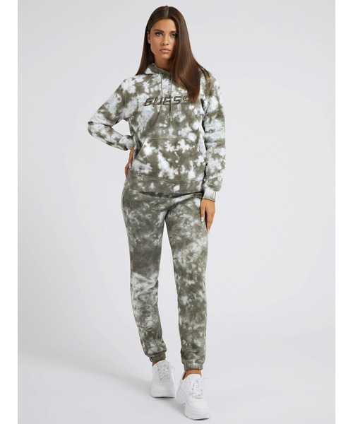 Guess(ゲス)の「Dora Hooded Sweatshirt(パーカー・レディース・グリーン/パープル・X-SMALL/SMALL/MEDIUM)」の11枚目の写真