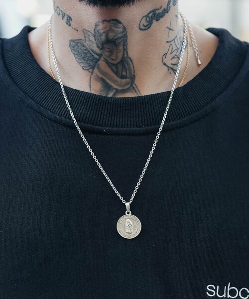 Subciety（サブサエティ）の「MARIA COIN NECKLACE（ネックレス・メンズ・シルバー/ゴールド・FREE）」の19枚目の写真