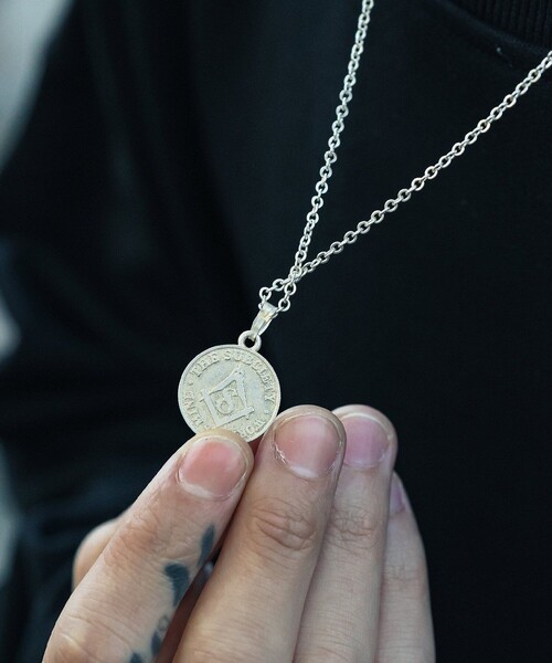 Subciety（サブサエティ）の「MARIA COIN NECKLACE（ネックレス・メンズ・シルバー/ゴールド・FREE）」の22枚目の写真