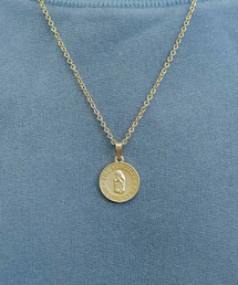 Subciety(TuTGeB)MARIA COIN NECKLACE(lbNX)