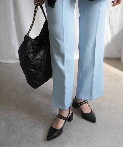 minia（ミニア）の「キルティングトート（トートバッグ・レディース・ブラック/ホワイト・FREE）」の5枚目の写真