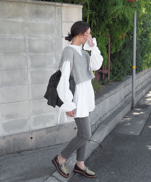 minia（ミニア）の「キルティングトート（トートバッグ・レディース・ブラック/ホワイト・FREE）」の13枚目の写真