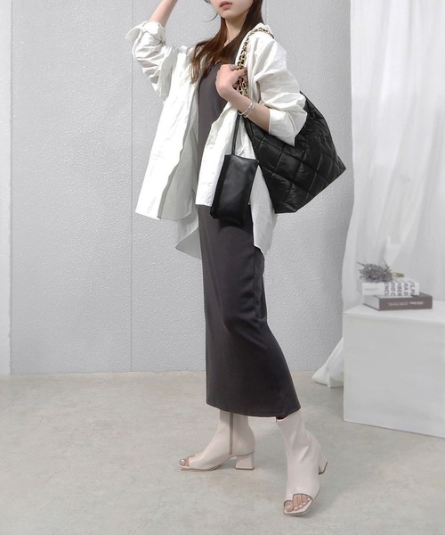 minia（ミニア）の「キルティングトート（トートバッグ・レディース・ブラック/ホワイト・FREE）」の20枚目の写真