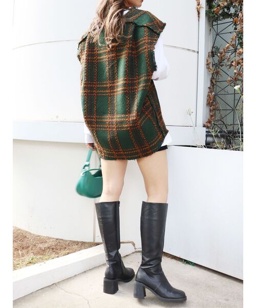 MURUA（ムルーア）の「ラウンドロングブーツ（ブーツ・レディース・ブラック/ブラウン・36/37/35）」の8枚目の写真