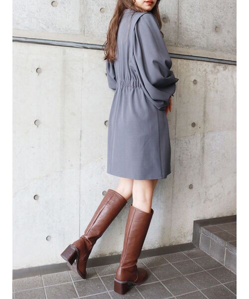 MURUA（ムルーア）の「ラウンドロングブーツ（ブーツ・レディース・ブラック/ブラウン・36/37/35）」の13枚目の写真