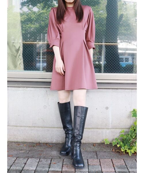 MURUA（ムルーア）の「ラウンドロングブーツ（ブーツ・レディース・ブラック/ブラウン・36/37/35）」の14枚目の写真