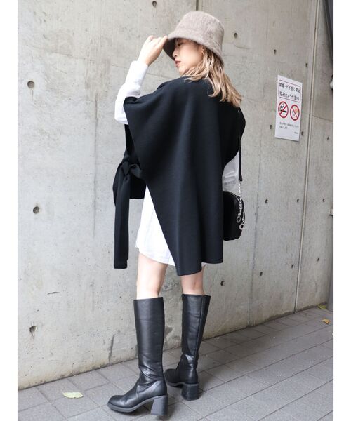 MURUA（ムルーア）の「ラウンドロングブーツ（ブーツ・レディース・ブラック/ブラウン・36/37/35）」の21枚目の写真