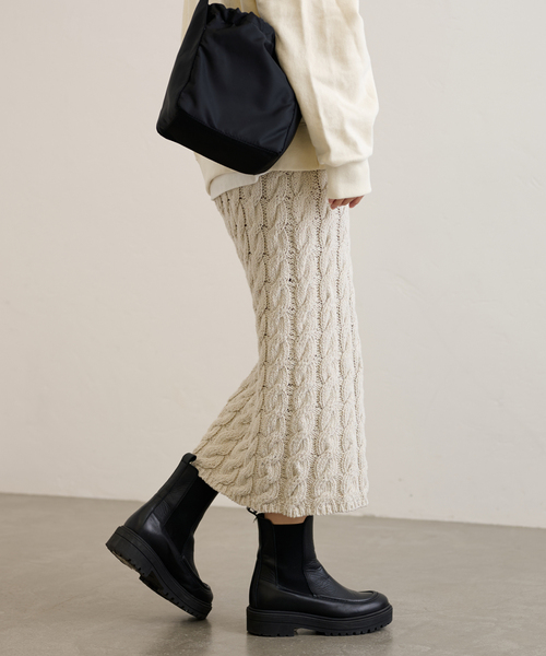 FRAMeWORK（フレームワーク）の「ケーブルスカート（スカート）」 - WEAR