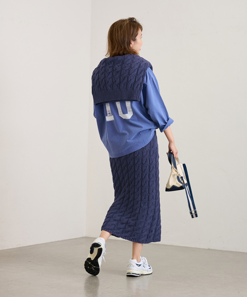 FRAMeWORK（フレームワーク）の「ケーブルスカート（スカート）」 - WEAR
