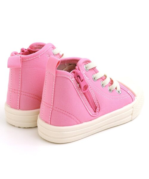 BREEZE(ブリーズ)の「カラーハイカットスニーカー(スニーカー・キッズ・ピンク/ブラック/イエロー・16/18/19/17/14/15 )」の20枚目の写真