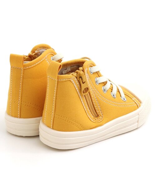 BREEZE(ブリーズ)の「カラーハイカットスニーカー(スニーカー・キッズ・ピンク/ブラック/イエロー・16/18/19/17/14/15 )」の21枚目の写真