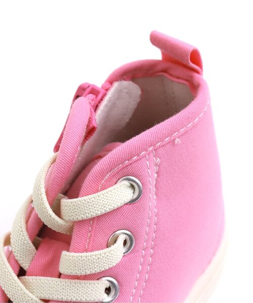 BREEZE(ブリーズ)の「カラーハイカットスニーカー(スニーカー・キッズ・ピンク/ブラック/イエロー・16/18/19/17/14/15 )」の13枚目の写真