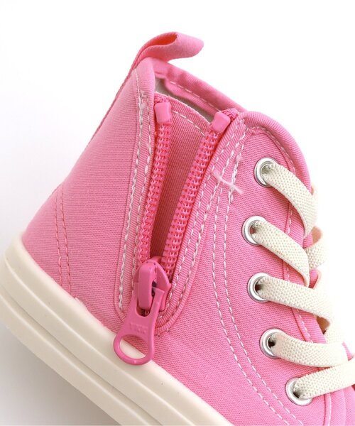 BREEZE(ブリーズ)の「カラーハイカットスニーカー(スニーカー・キッズ・ピンク/ブラック/イエロー・16/18/19/17/14/15 )」の5枚目の写真