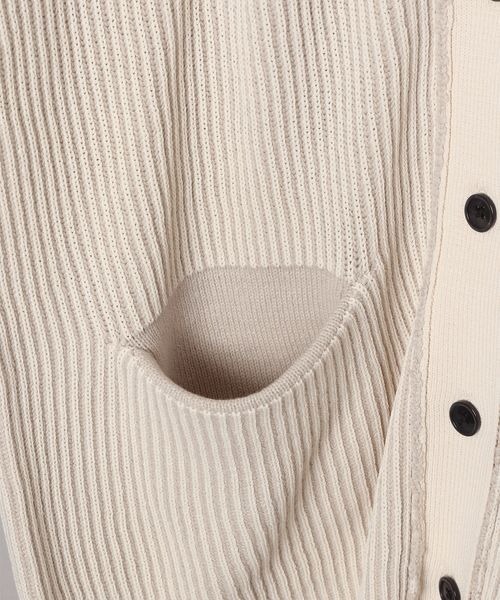 JEANASIS（ジーナシス）の「2WAYプレーティングアゼVカーディガン/189223（カーディガン/ボレロ・レディース・ホワイト系その他/グレー系その他/グリーン系その他/オレンジ系その他・FREE）」の19枚目の写真