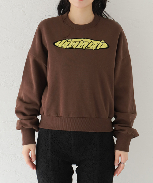 GANNI(ガニー)の「【GANNI / ガニー】 Isoli Artwork Sweatshirt:スウェット(スウェット・レディース・ホワイト系その他・SMALL)」の20枚目の写真