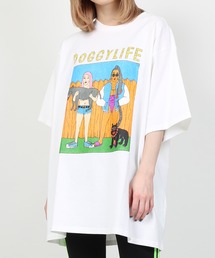 PUNYUS | DOGGYLIFEビッグTシャツ(Tシャツ/カットソー)