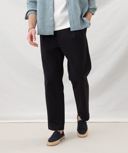 メンズXL◇TAKEO KIKUCHI◇チノパン　黒 TAKEO KIKUCHI タケオキクチ - メンズ チノパンツ -ファッション通販