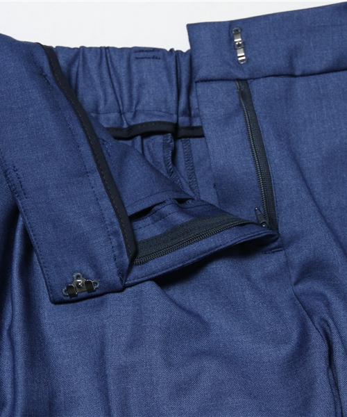 DouDou（ドゥドゥ）の「【DouDou】T/Rギャバタックパンツ（その他パンツ・レディース・ブルー/ライトブルー・36/38）」の10枚目の写真